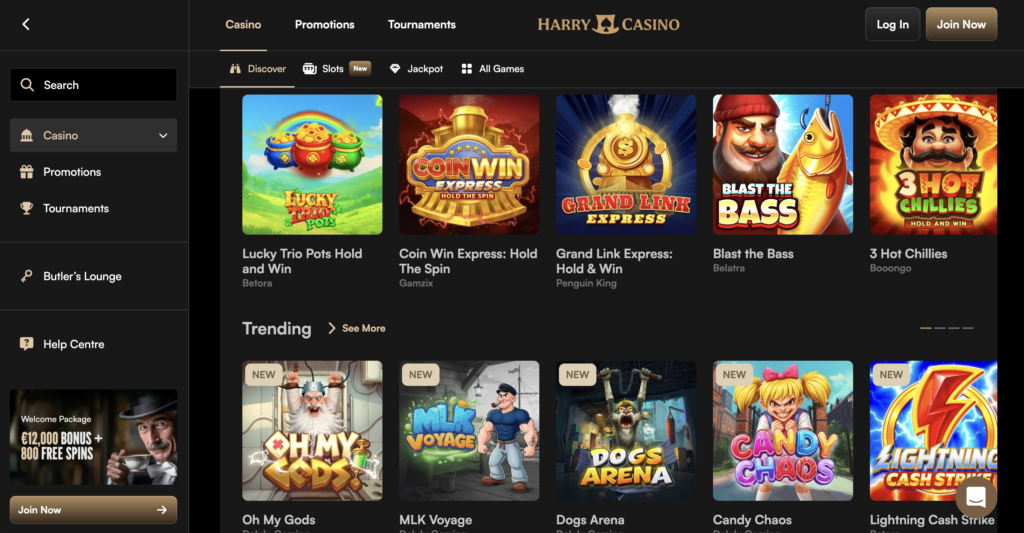 Harry Casino – De beste slots met bonuskoopfunctie bij een illegale casino in Nederland 4